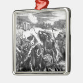 ロマンに対してIceniを駆り立てるBoadicea メタルオーナメント (左)