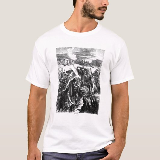 ロマンに対してIceniを駆り立てるBoadicea Tシャツ (正面)