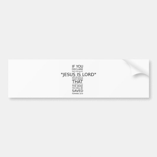 ロマンのコレクション バンパーステッカー (正面)