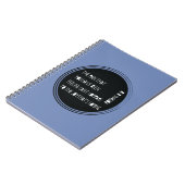 ロマンの8:18を来ている喜び ノートブック (左側)