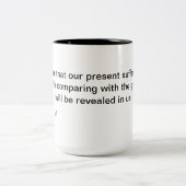 ロマンの8:18 ツートーンマグカップ (中央)