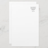 ロマンの8:28 便箋 (正面/裏面)