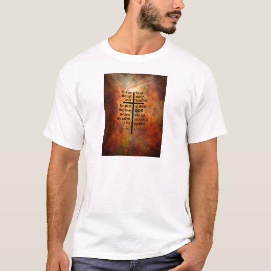 ロマンの8:28 Tシャツ (正面)