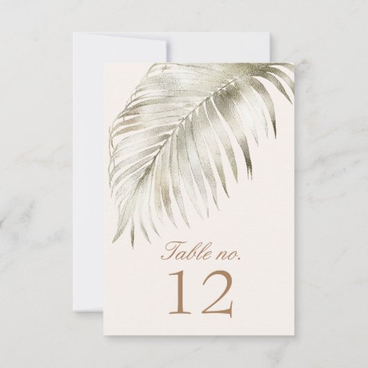 ロマンエレガントク結婚ゴールデンのテーブル番号 出欠カード (裏面)