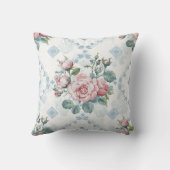 ロマンエレガントスタイリッシュカラフルムフローラシック クッション (裏面)