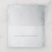 ロマンエレガントティアイスブルーバラ プレイスカード (内部開封)