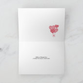 ロマンエレガントティックなトーンの写真 シーズンカード (内部)