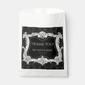 ロマンエレガントティックフランスの、額縁「ありがとう」 フェイバーバッグ (正面)