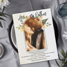 ロマンエレガントティックフローラスクリプトアー結婚チ写真