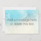 ロマンエレガントティックフローラブーケサンキューカード (裏面)