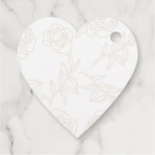 ロマンエレガントティックフローラ金ゴールドス結婚クリプト フェイバータグ (裏面)