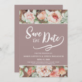 ロマンエレガントティックフローラ セーブザデート (正面/裏面)