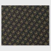 ロマンエレガントティック、恋 ラッピングペーパー (フラット)