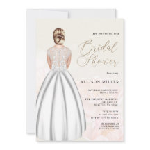 ロマンエレガントテ結婚ィズドレスブライダルシャワー