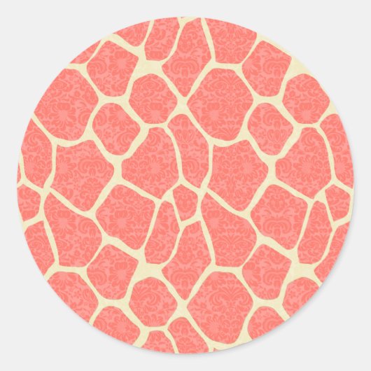 ロマンエレガントモダンクのキリン ラウンドシール (正面)