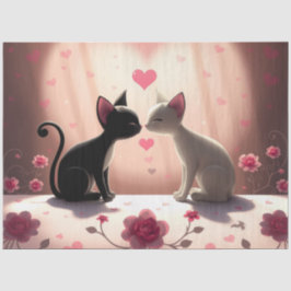 ロマンカラフルティキャッツティッシュペーパー 薄葉紙