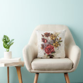 ロマンカラフルティックヴィンテージフローラデザイン クッション (椅子)