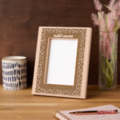 ロマングランジティックなハート縁どのフレーム レーザー彫刻フレーム (左)