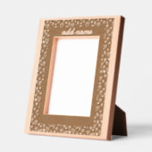 ロマングランジティックなハート縁どのフレーム レーザー彫刻フレーム (左)