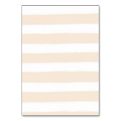 ロマンシンプルティックストライプフローラテーブル番号 テーブルナンバー (裏面)