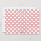 ロマンシンプルムラブファミリーのバレンタインの日5写真 シーズンカード (裏面)