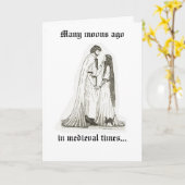 「ロマンスが盛んになった」カード カード (黄色い花)