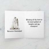 「ロマンスが花開く」カード カード (内部)