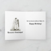 「ロマンスが花開く」カード カード (内部)