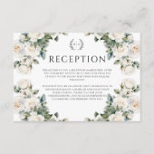 ロマンスとバラ庭園の結婚式披露宴 エンクロージャーカード (正面)