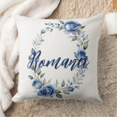 ロマンスとバラ クッション (ブランケット)