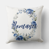 ロマンスとバラ クッション (裏面)