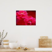 ロマンスと赤いバラのポスター ポスター (キッチン)