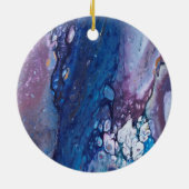 ロマンスのアクリルは注ぎます セラミックオーナメント (裏面)