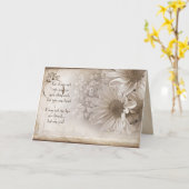 ロマンスのデイジーの花束 カード (黄色い花)