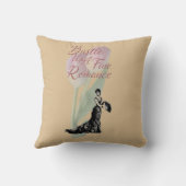 ロマンスの装飾用クッションに駆け素晴らし寄る クッション (裏面)