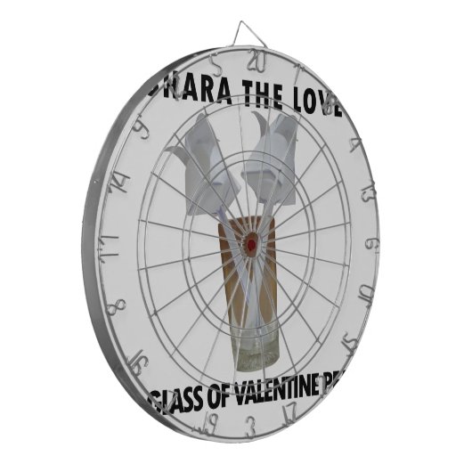 ロマンスのtouch:バレンタインデーの平和 ダーツボード (正面左)