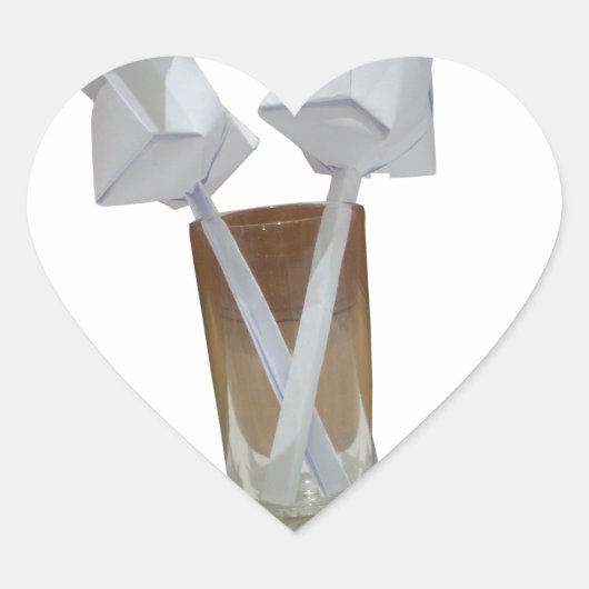 ロマンスのtouch:バレンタインデーの平和 ハートシール (正面)