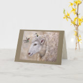 ロマンスアットウーリーエーカーカード カード (黄色い花)