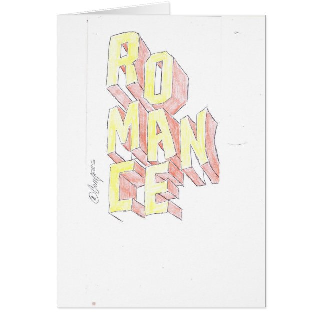 ロマンスカード (正面)