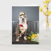 ロマンスカード カード (黄色い花)