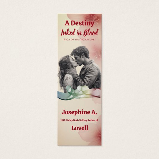 ロマンスキス作家の販促資料 (正面)