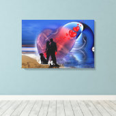 ロマンスデコール キャンバスプリント (インサイチュ (ウッドフロア))