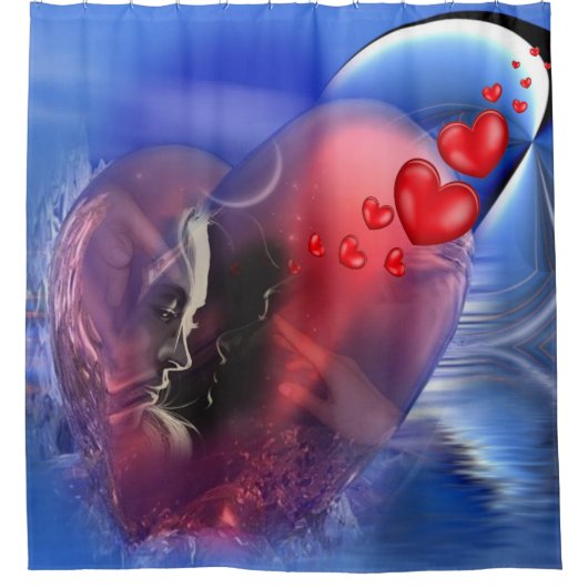 ロマンスデコール シャワーカーテン (正面)