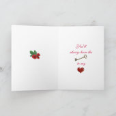 ロマンスバラペタルバレンタインハートと鍵カード シーズンカード (内部)