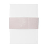 ロマンスピンクザ結婚の招待状用帯 招待状ベリーバンド (裏面例)