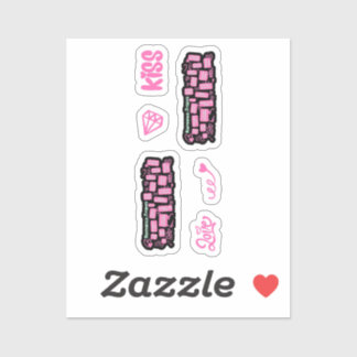 ロマンスブックトロップズホットピンクパック シール