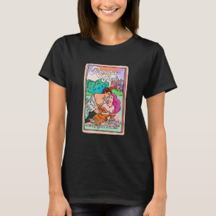 ロマンス小説本当に良い物語タロットカードブック Tシャツ