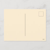 ロマンス指紋愛ハート シーズンポストカード (裏面)