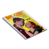 ロマンス漫画ブック – レトロ漫画-ヴィンテージ漫画 ノートブック (右側)