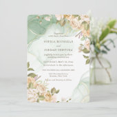 ロマンス結婚式招待状 招待状 (スタンド正面)